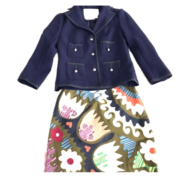 Anthropologie VANESSA VIRGINIA EMBROIDERED SKIRT - Picture 6 of 8